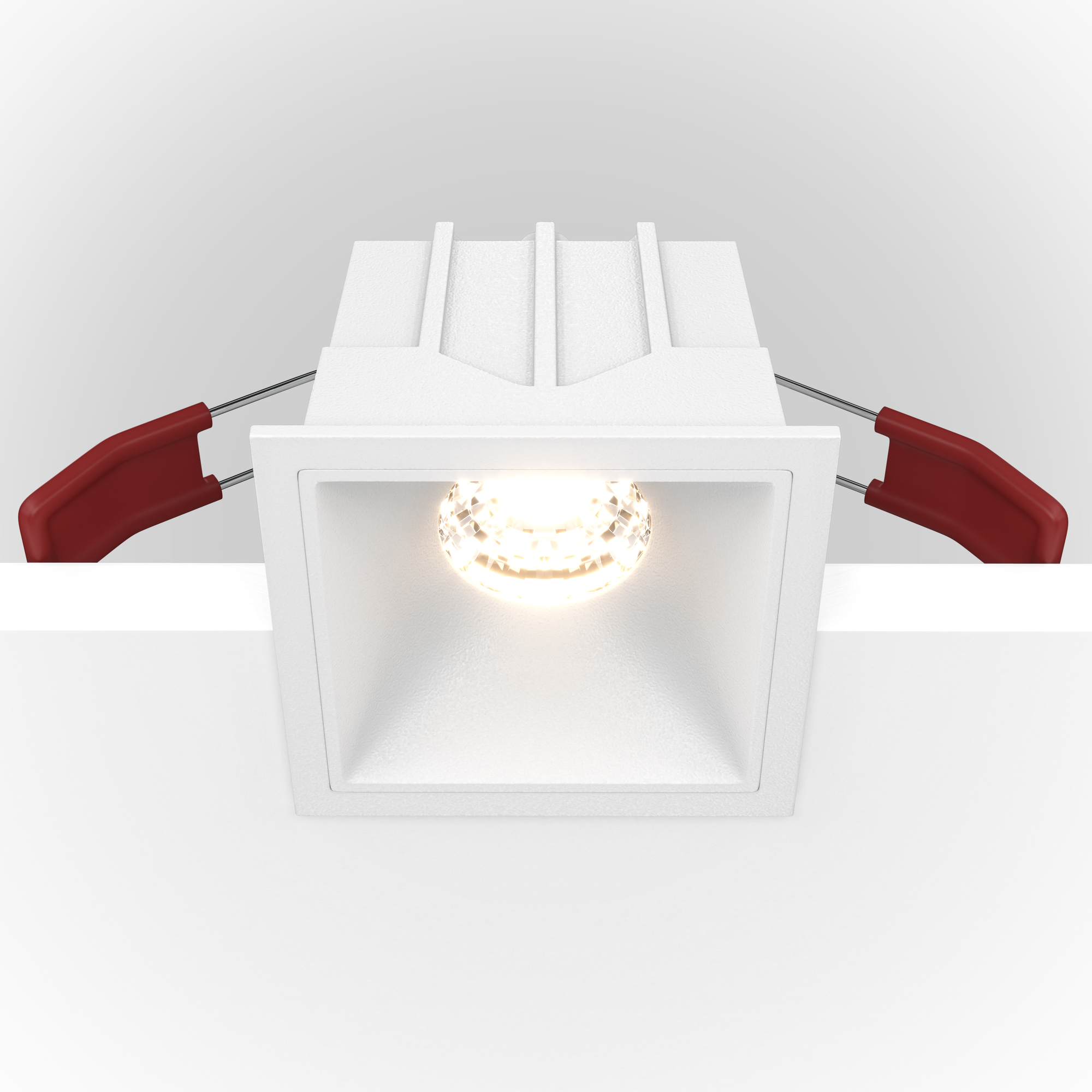 Светильник встраиваемый Maytoni Alfa LED DL043-01-10W3K-D-SQ-W