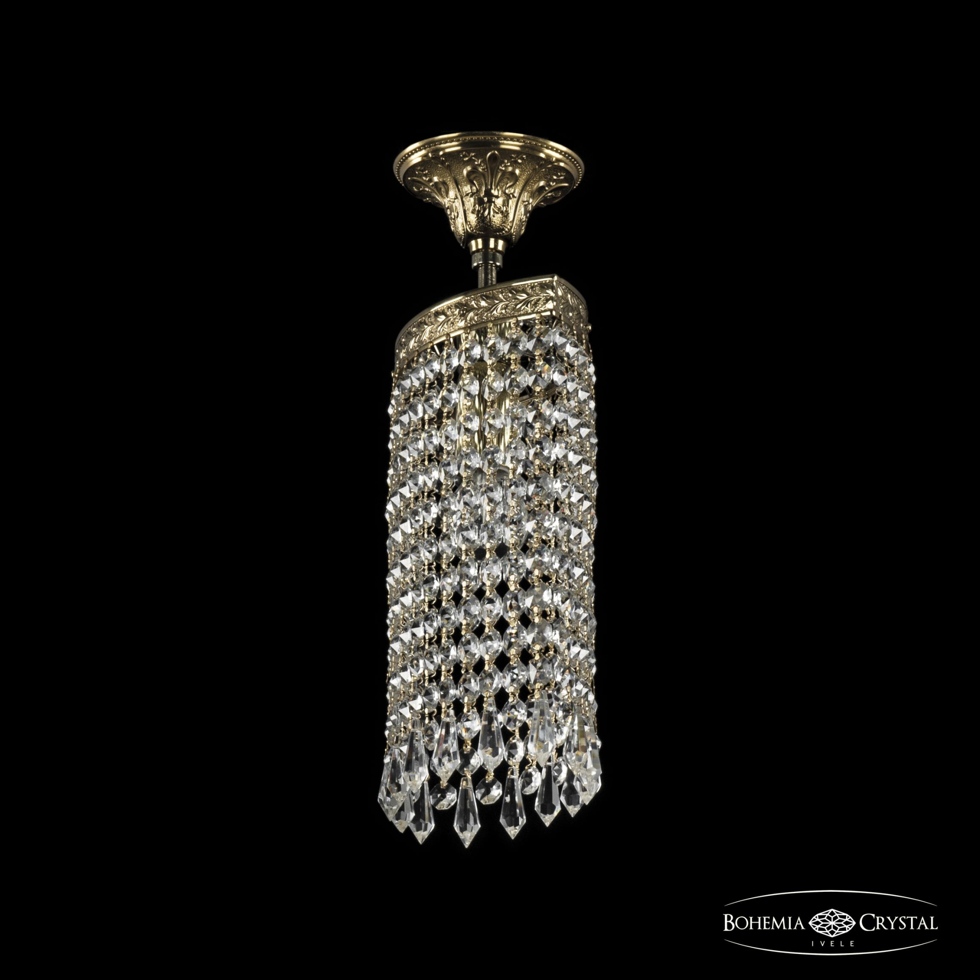 Светильник подвесной хрустальный Bohemia Crystal 19203/20IV G Drops