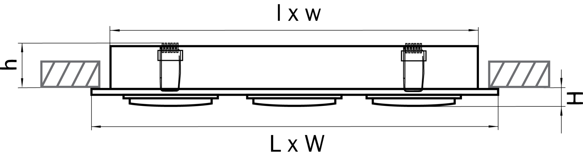 Светильник встраиваемый Lightstar Singo 011623