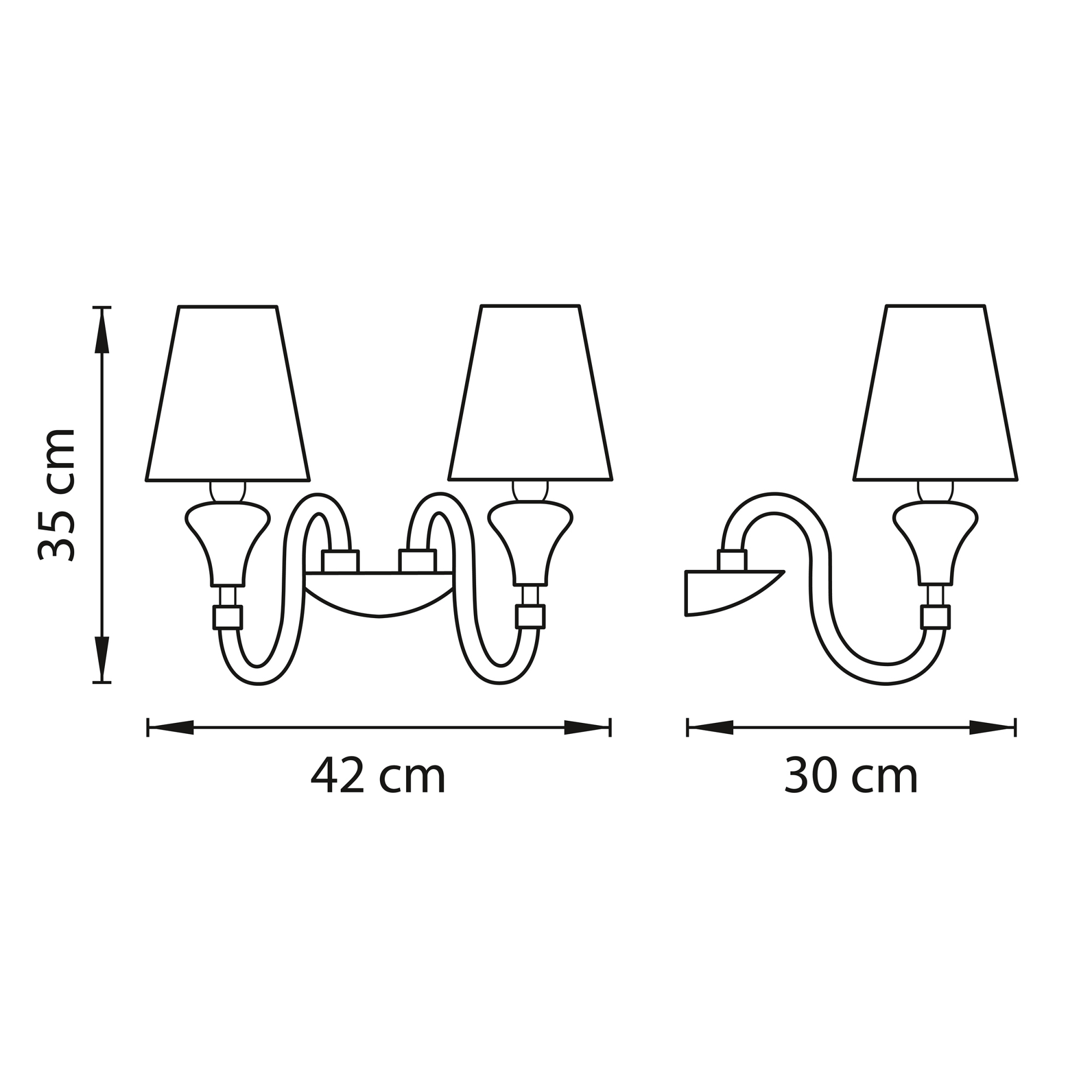 Бра Lightstar Otto (Simple Light) 809626