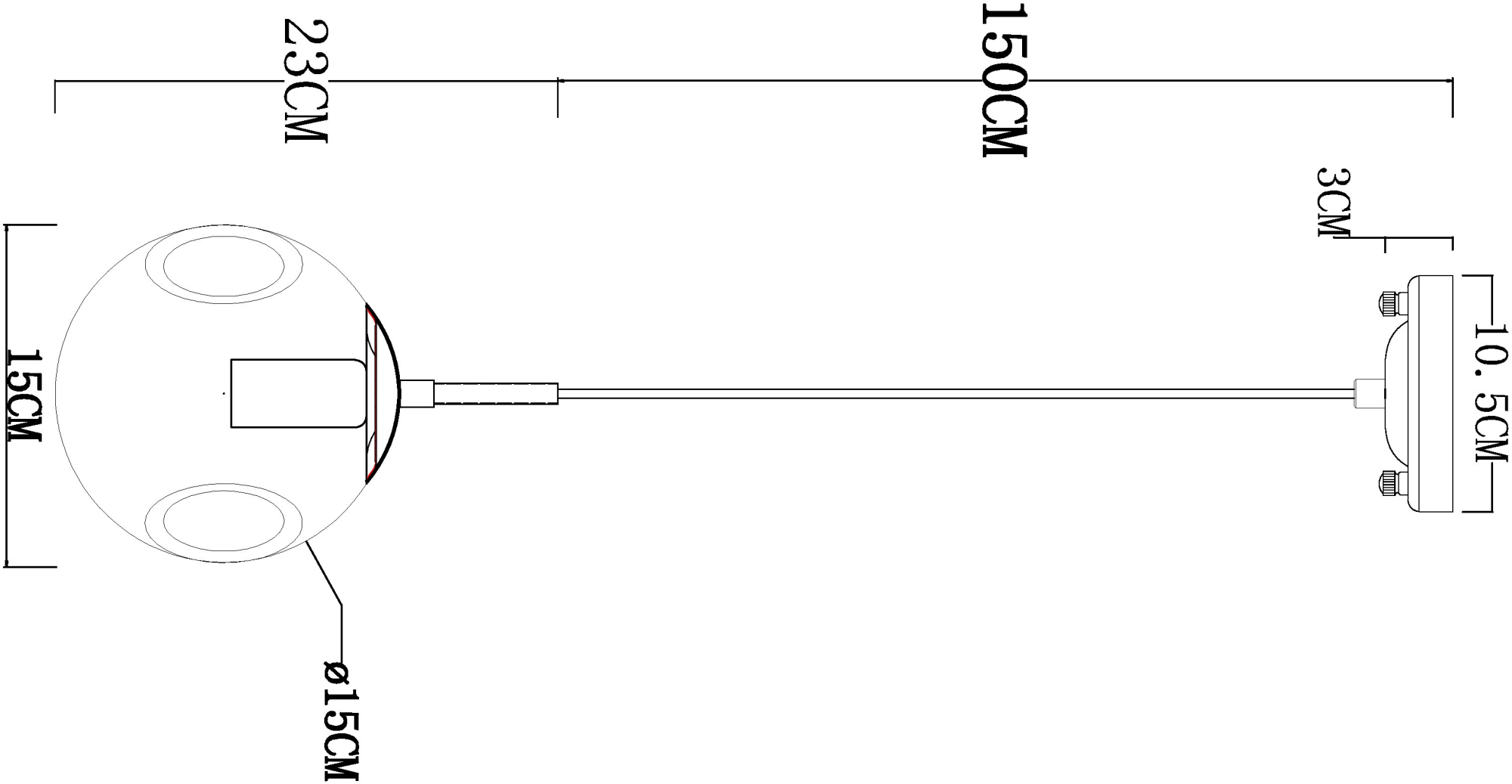 Светильник подвесной Arte Lamp TUREIS A9915SP-1CC