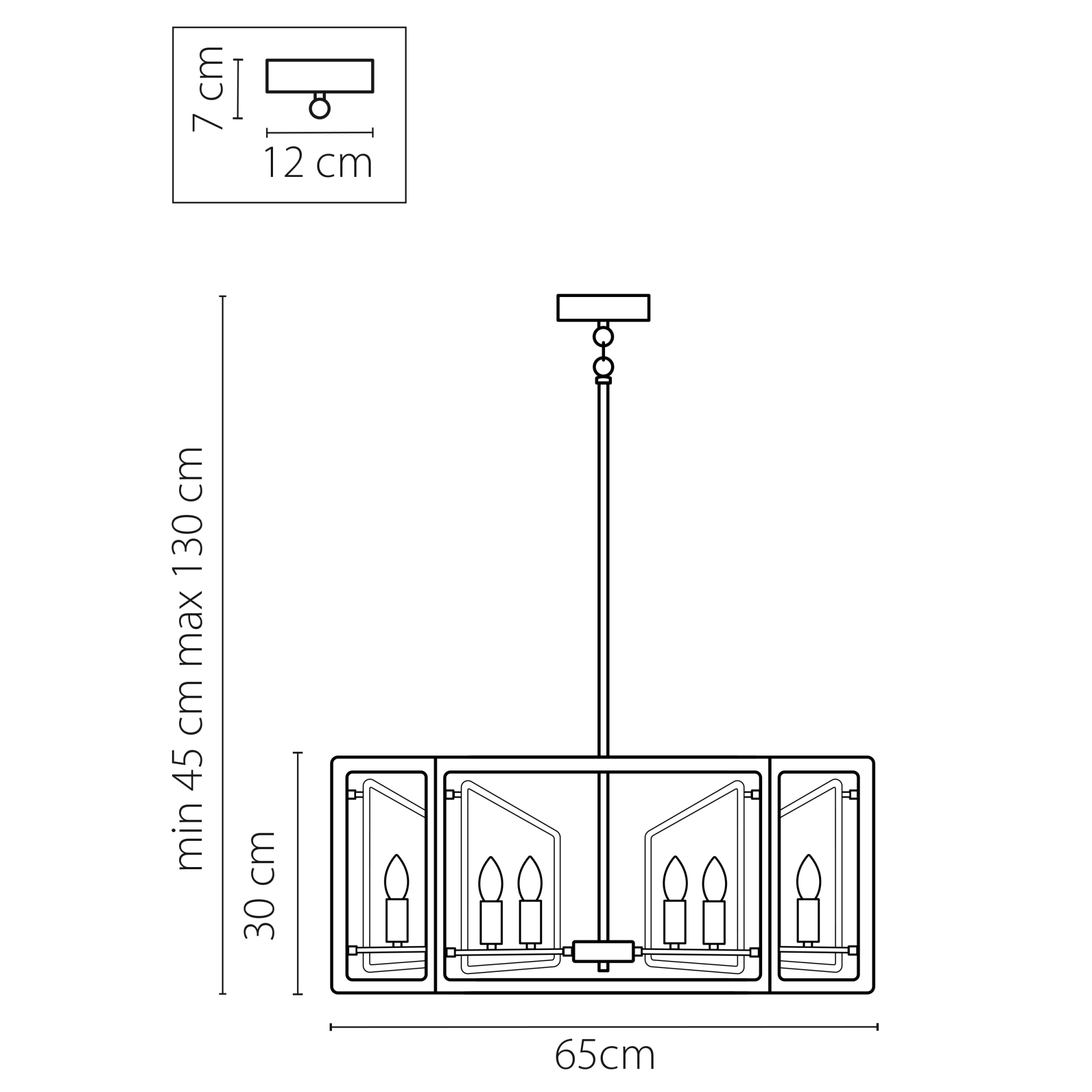 Люстра потолочная Lightstar Regolo 713327