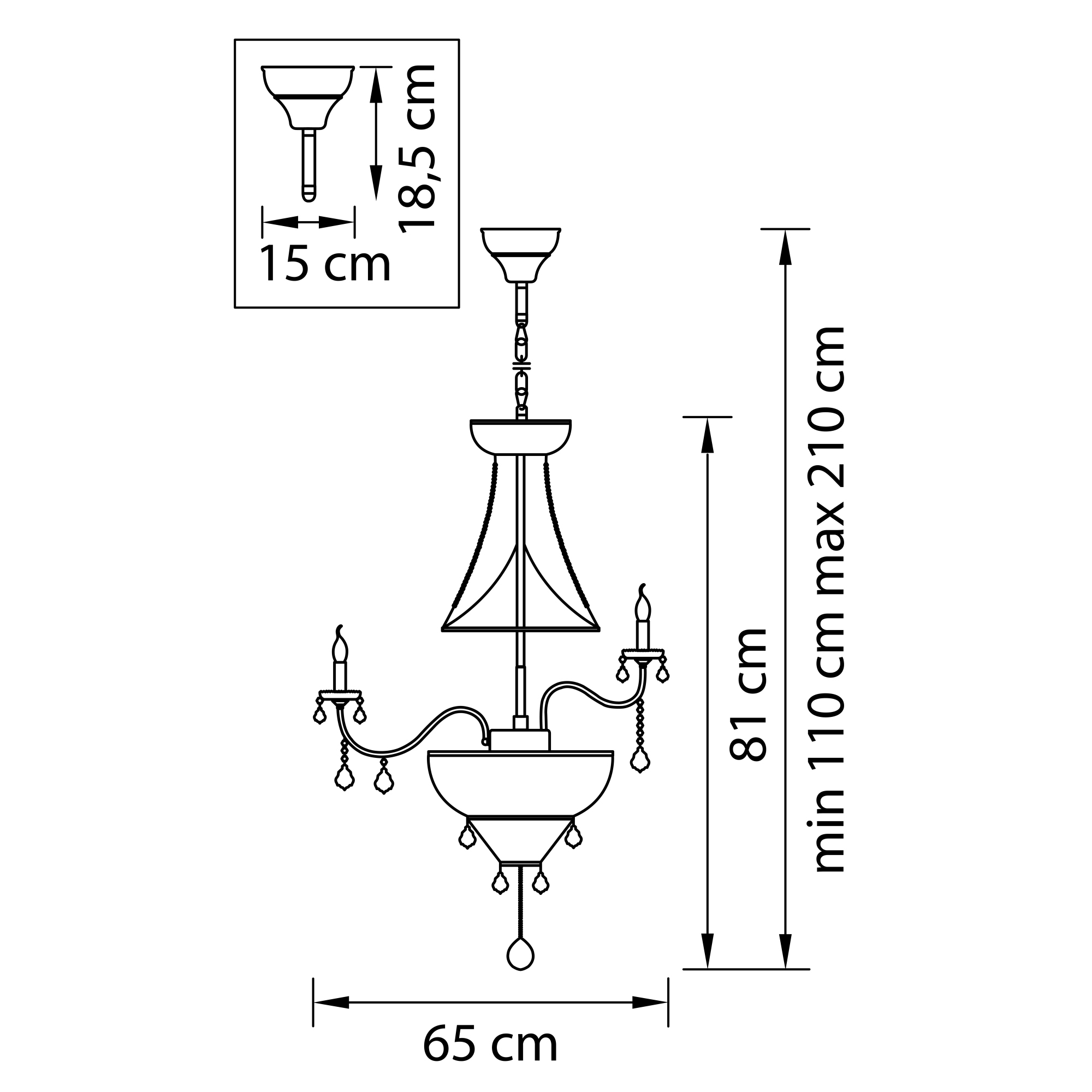 Подвесная люстра Lightstar CLASSIC 700164